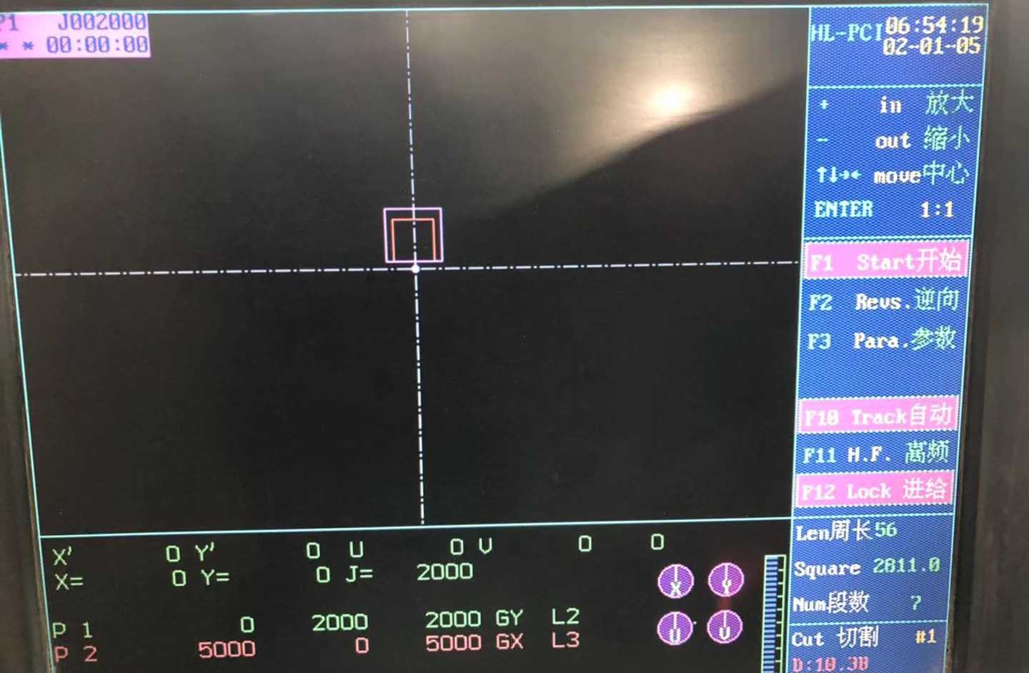 線切割HL係統變錐圖文教程7