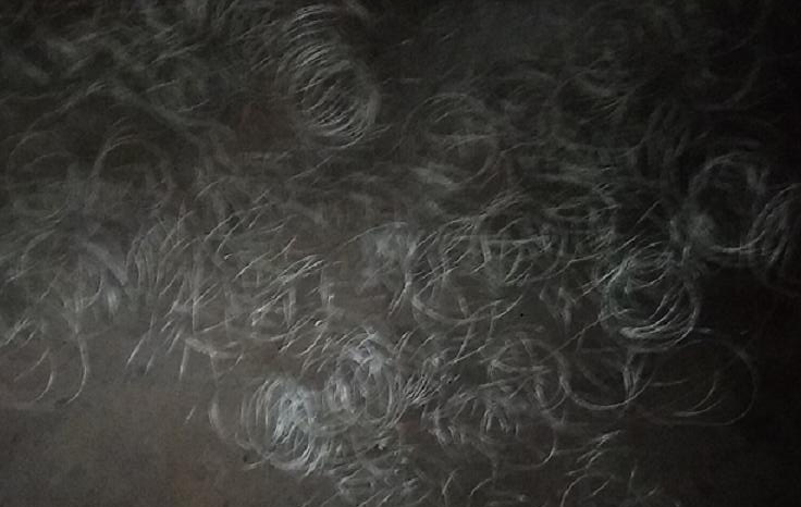 線切割鉬絲打卷