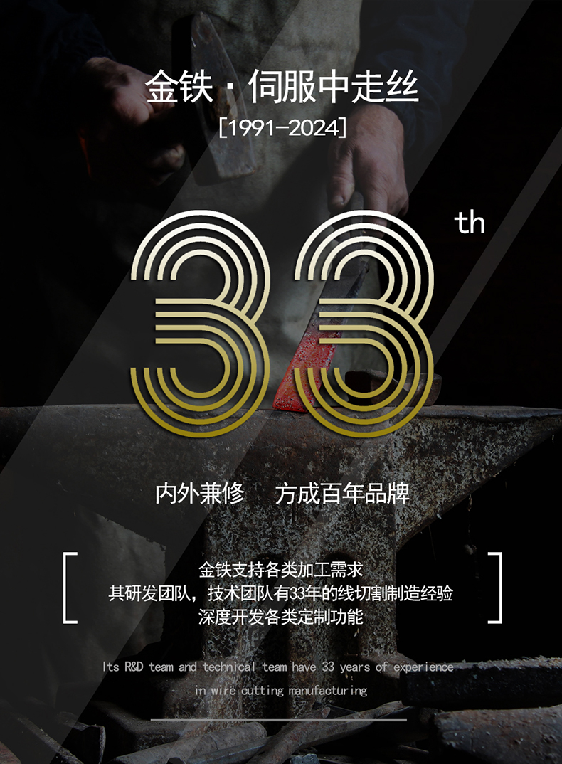 金鐵AAG係（xì）列&plusmn;15&deg;伺服中走絲