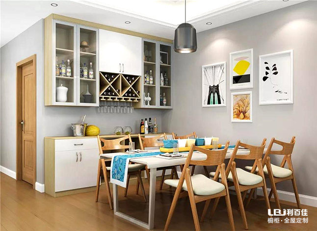 長沙定製餐邊櫃+酒櫃