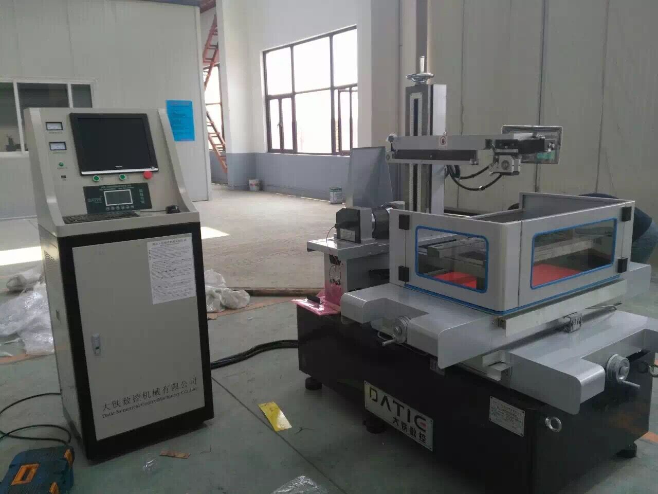 唐山客戶快走絲安(ān)裝實地(dì)照片