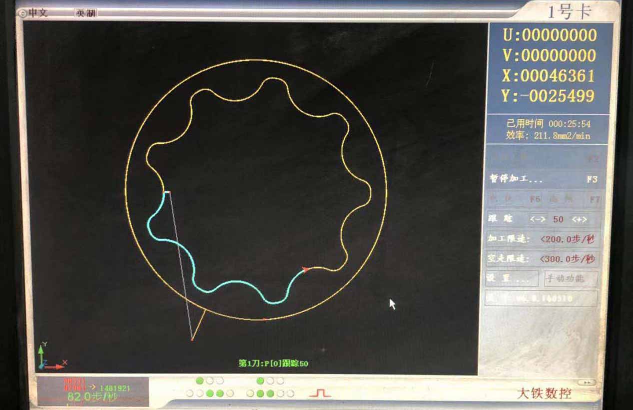 線切割步數是什麽意思（sī）