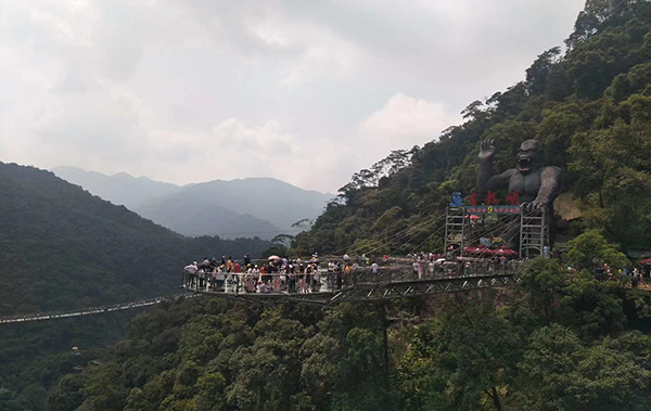 香蕉黄瓜丝瓜绿巨人樱桃最新版清遠古（gǔ）龍峽玻璃橋8