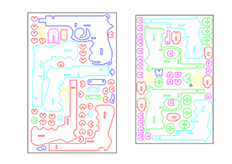 線切割玩（wán）具槍,線切割圖紙免（miǎn）費下（xià）載