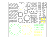 線切割天壇1,線（xiàn）切割圖紙免費下載