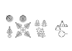 線切3D-聖誕樹,線切割圖紙免費下載